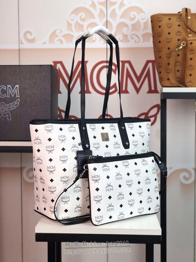 MCM女包 原單 6268 MCM新顏色 Anya母子購物袋 MCM手拎包 MCM單肩女包  mdmc1465